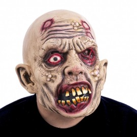Máscara Cabeza Zombi de Látex