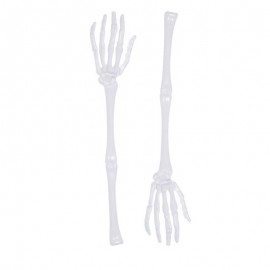 Cubiertos Ensalada Esqueleto 35 cm