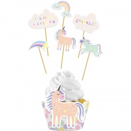12 Toppers Unicornio 12 Toppers Unicornio