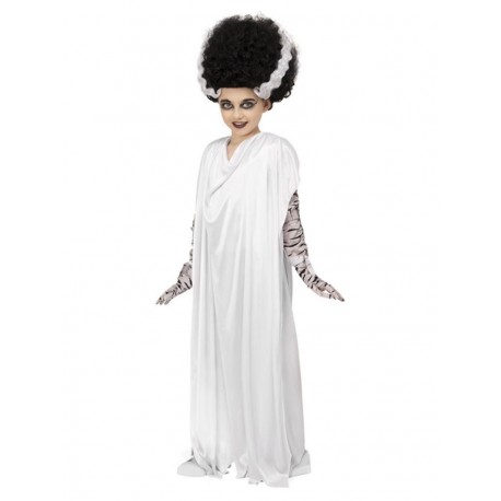 Disfraz Monstruos Universal Bride Of Frankenstein Niña