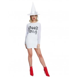 Disfraz De Bruja Blanco