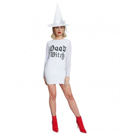 Disfraz De Bruja Blanco