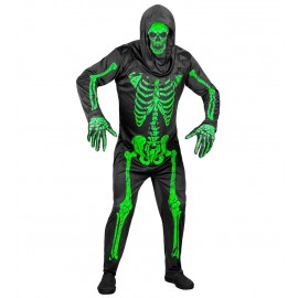 Disfraz De Esqueleto Fluorescente