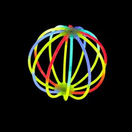 Esferas Luminosas Bicolor (8 uds)