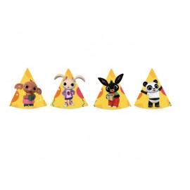 8 Gorros Bing de Papel 8 Gorros Bing de Papel