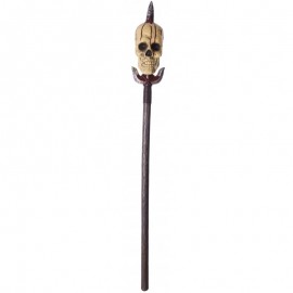 Lanza Con Calavera Sangrienta Desmontable
