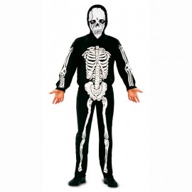 Disfraz de Esqueleto Entero Infantil