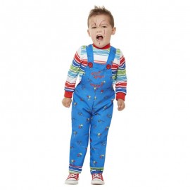 Disfraz de Chucky Azul Disfraz de Chucky Azul