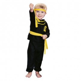 Disfraz de Ninja Amarillo Infantil