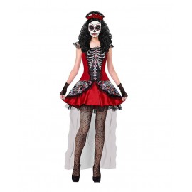 Disfraz de Catrina Glamour Mujer Disfraz de Catrina Glamour Mujer