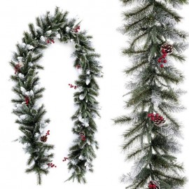 Guirnalda Mixto 225 Ramas Decoración Navidad 270 X 28 X 14 Cm