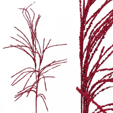 Rama Tallos Plástico Rojo 24 X 0,30 X 123 Cm
