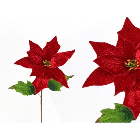 Poinsettia Rojo 25 X 25 X 72 Cm