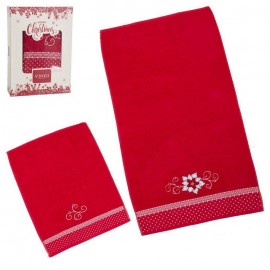 2 Toalla Alice De Algodón 100 X 55 Cm 2 Toalla Alice De Algodón 100 X 55 Cm