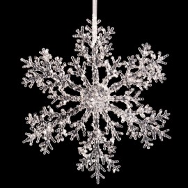 Colgante Estrella Nieve 30 X 30 Cm