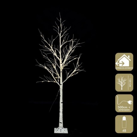 Árbol 48 Luces Led amarillo