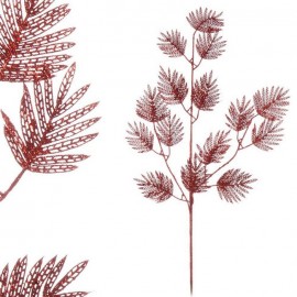 Rama Purpurina Poliester Rojo 97 Cm Rama Purpurina Poliester Rojo 97 Cm
