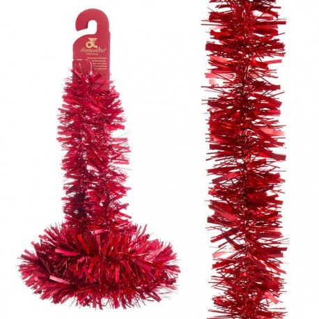 Boa Rojo 7 X 7 X 180 Cm Holograma Mate y Rojo