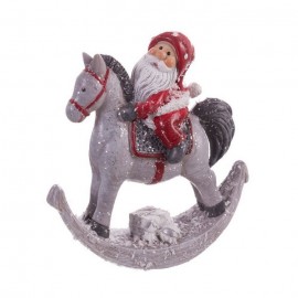 Papa Noel Balancín 9,50 X 3,50 X 10,50 Cm