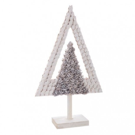 Árbol Triángulo 50 X 20 X 83 Cm Con Piñas
