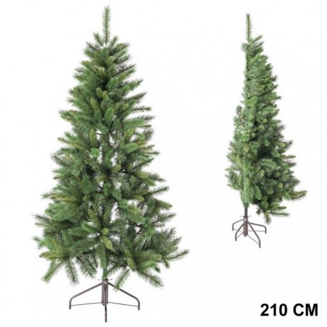 Medio Árbol 210 Cm 585 Ramas Mixtas