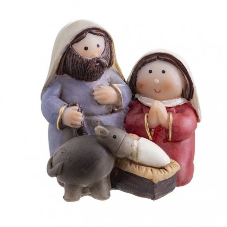 Nacimiento Poliresina 7,60 X 5,50 X 7,80 Cm