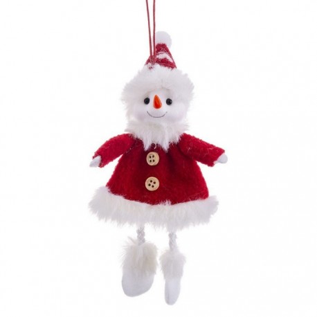 Colgante Muñeco Nieve 17 Cm