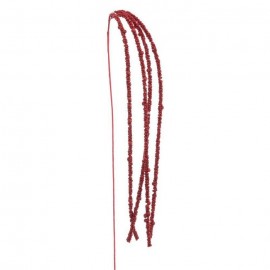 Rama Purpurina Plástico Rojo 140 Cm Rama Purpurina Plástico Rojo 140 Cm