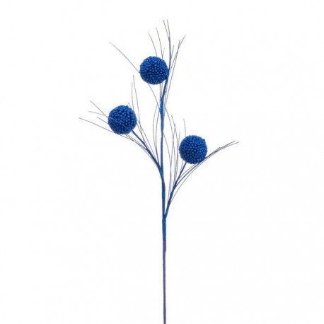 Rama Purpurina Plástico Azul 80 Cm
