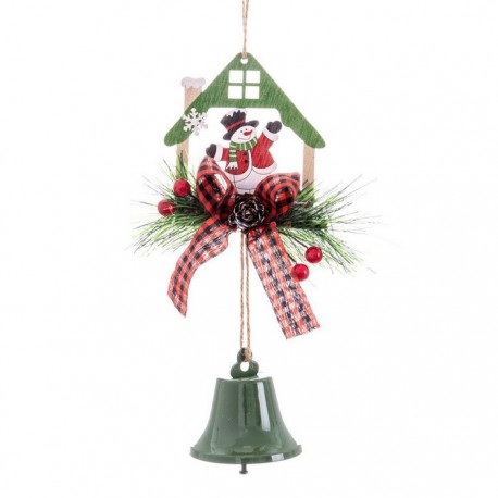 Colgante Casa Con Campana 9 X 6,50 X 35 Cm