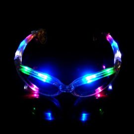 Gafas Fluorescentes Luminosas que Brillan en La Oscuridad! - FiestasMix