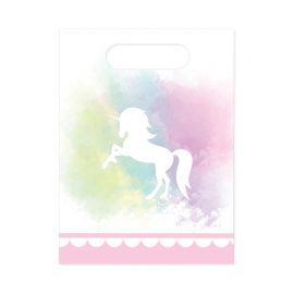 6 Bolsas Unicornio Rosa 6 Bolsas Unicornio Rosa