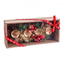 Portavelas Caja Regalo 35 X 15 X 10 Cm