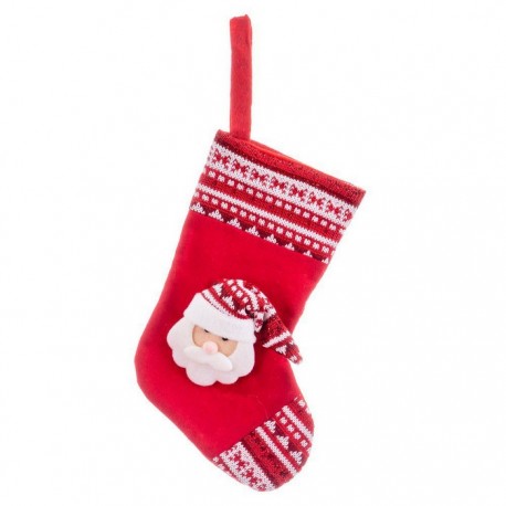 Calcetín Papa Noel 25 Cm