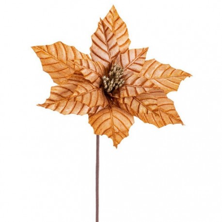 Poinsettia Oro 50 X 30 Cm