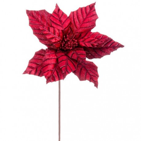 Poinsettia Rojo 50 X 30 Cm