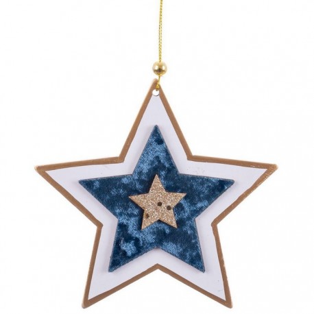 Colgante Estrella 20 X 11 X 0,50 Cm