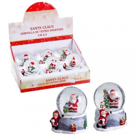 Bola Nieve Papa Noel 8 X 7 X 9 Cm
