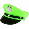 Sombrero Policía Neon