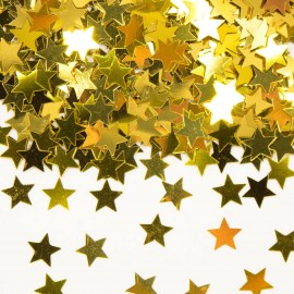 Confeti Estrellas Doradas