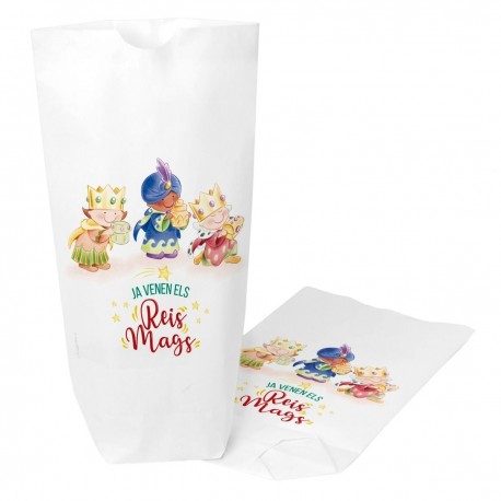 Bolsa de papel Reis Mags 12x23,5x5cm