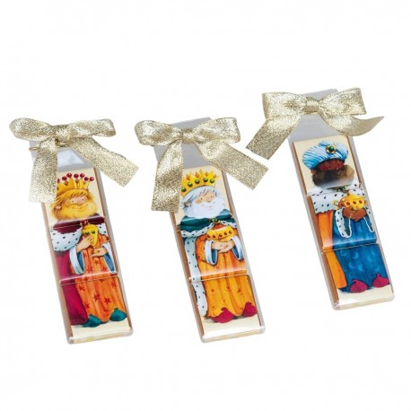 Estuches 3 chocolates de Reyes Magos
