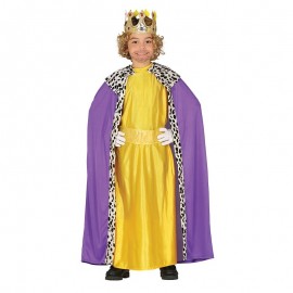 Disfraz de Rey Mago Infantil Amarillo