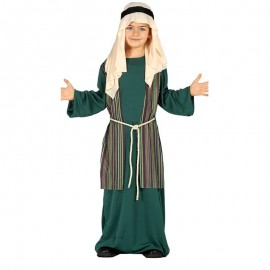 Disfraz de San Jose Pastor Verde Infantil