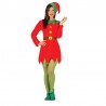 Disfraz de Elfa Roja Adulta