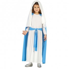 Disfraz de Virgen Maria Infantil Disfraz de Virgen Maria Infantil