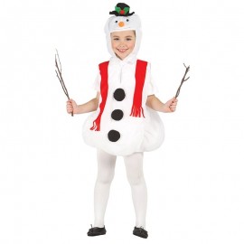 Disfraz de Muñeco De Nieve para Niños