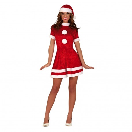 Disfraz de Mama Noel con Falda Adulta