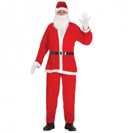 Disfraz de Papa Noel Terciopelo Adulto Disfraz de Papa Noel Terciopelo Adulto