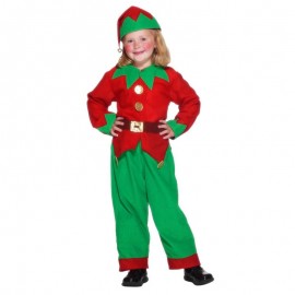Disfraz de Elfo Verde para Niño